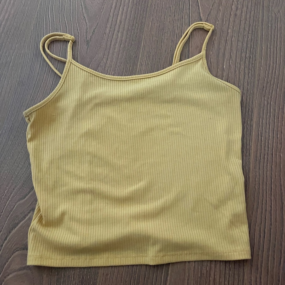 Yellow American Eagle Women’s Tank Top